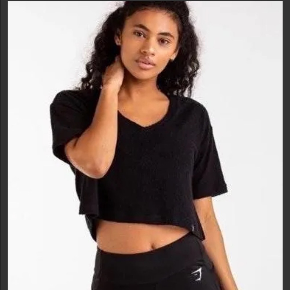 Gymshark Towel Crop top